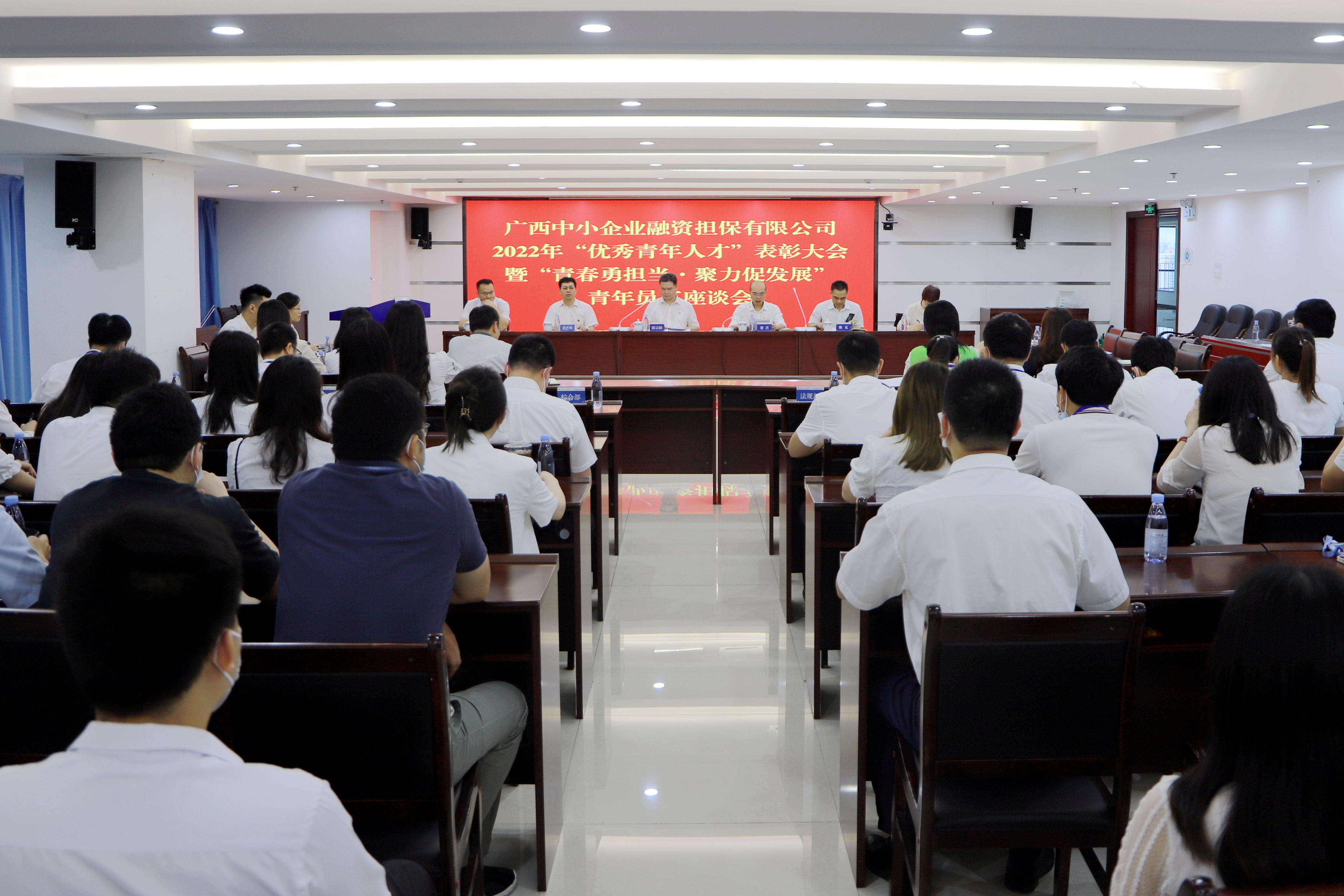 黨委書記講專題黨課，熱議建團(tuán)百年有我！中小擔(dān)保召開“優(yōu)秀青年人才”表彰大會(huì)暨“青春勇?lián)?dāng) 聚力促發(fā)展”青年員工座談會(huì)